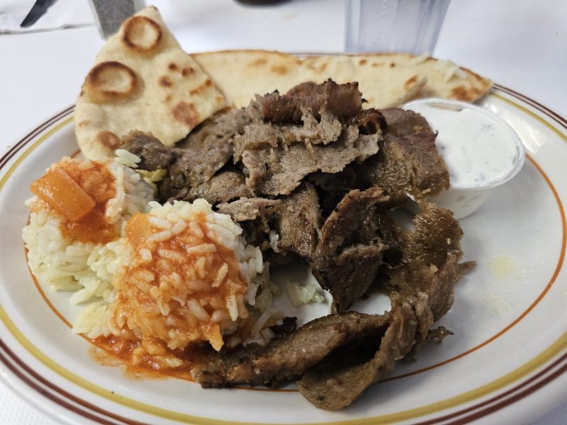 Alexi's Greek Cafe food